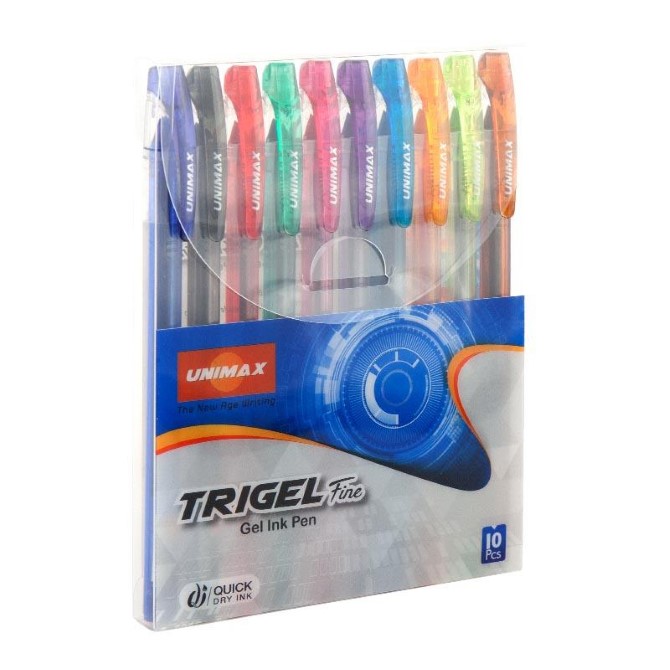 Набір гелевих ручок Unimax Trigel-3 ux-132-20