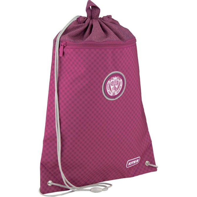 Сумка для взуття з кишенею Kite Education College Line pink K20-601M-3