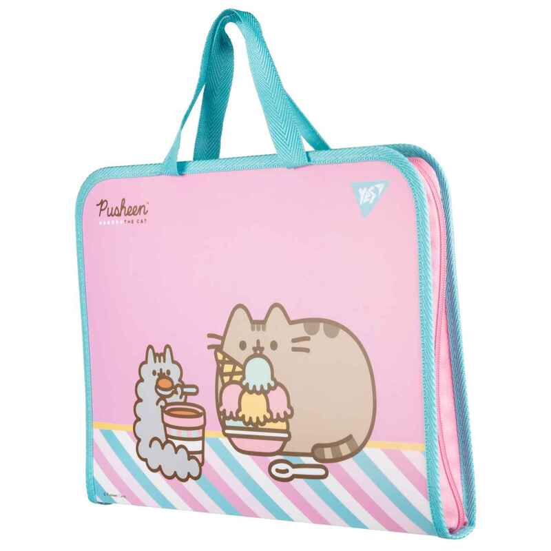 Папка портфель Yes Pusheen Stormy 492238, FC
