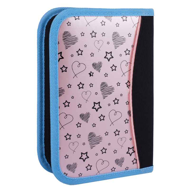 Пенал шкільнй Yes Cute Unicorn HP-04, 533627 одинарний з двома клапанами