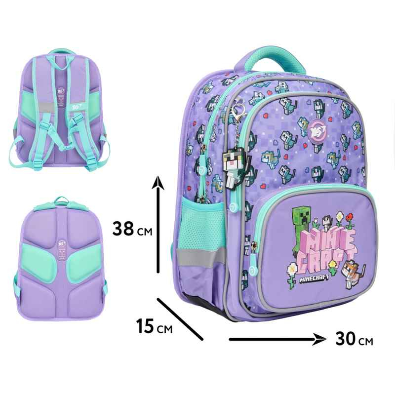 Рюкзак шкільний YES Minecraft Pinky S-72, 550012