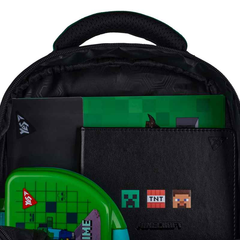 Рюкзак шкільний напівкаркасний YES Minecraft Game S-91, 559819