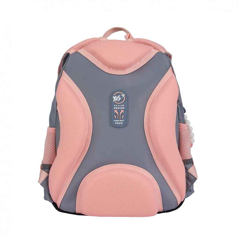 Ортопедична спинка рюкзака YES Glamour Kitty S-104 з м’якими подушками