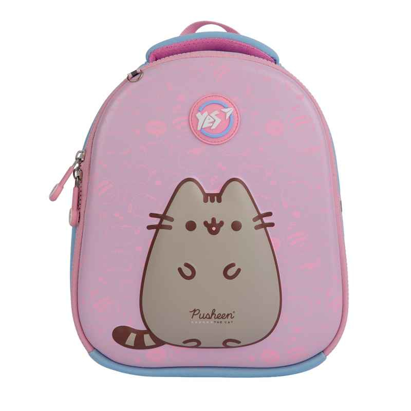Рюкзак YES Pusheen K-33 з принтом Пушина – фронтальний вигляд