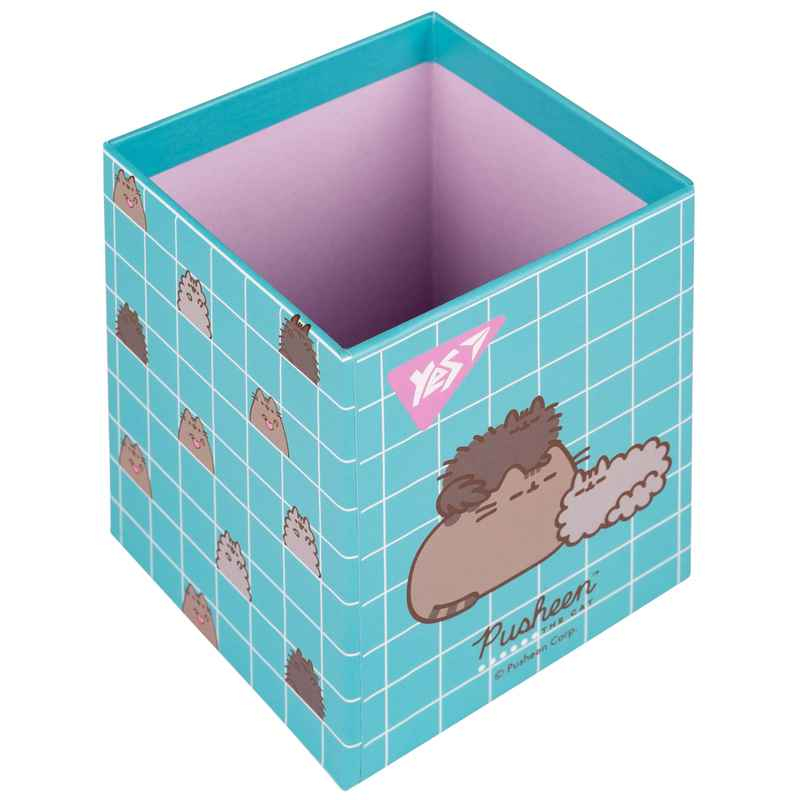 Стакан для письмового приладдя Yes Pusheen 708216, картон