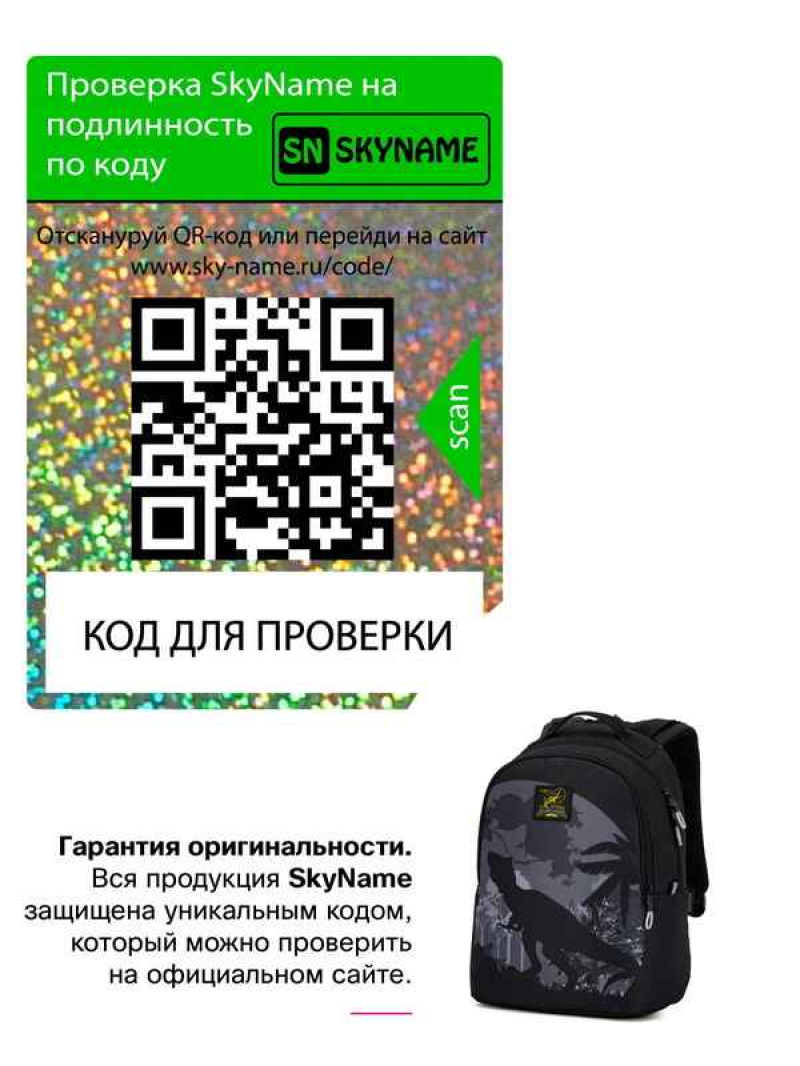 Рюкзак Winner / SkyName 90-122 молодіжний