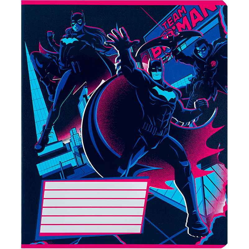 Зошит шкільний Kite DC Comics DC24-237, 18 аркушів, лінія