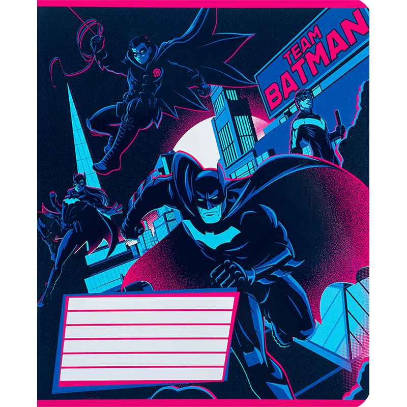 Зошит шкільний Kite DC Comics DC24-237, 18 аркушів, лінія