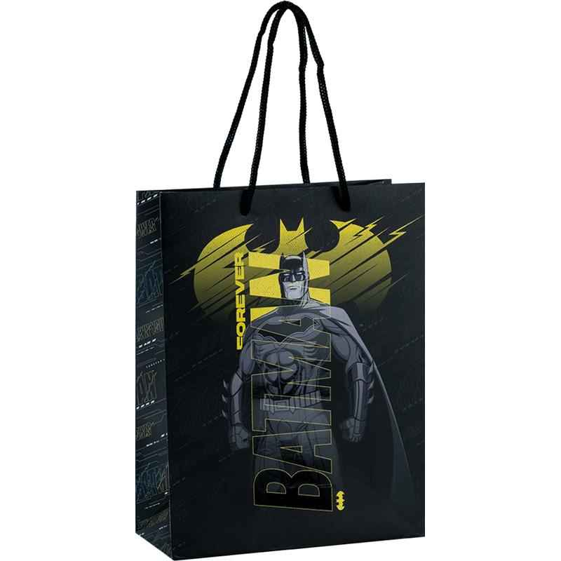 Пакет бумажный подарочный Kite DC Comics DC24-265, 18х24см