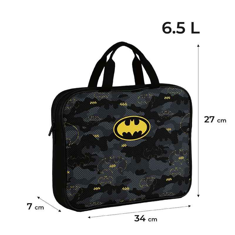 Шкільна текстильна сумка Kite DC Comics Batman DC24-589, 1 відділення, A4