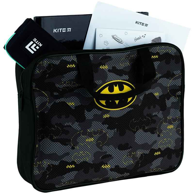 Шкільна текстильна сумка Kite DC Comics Batman DC24-589, 1 відділення, A4
