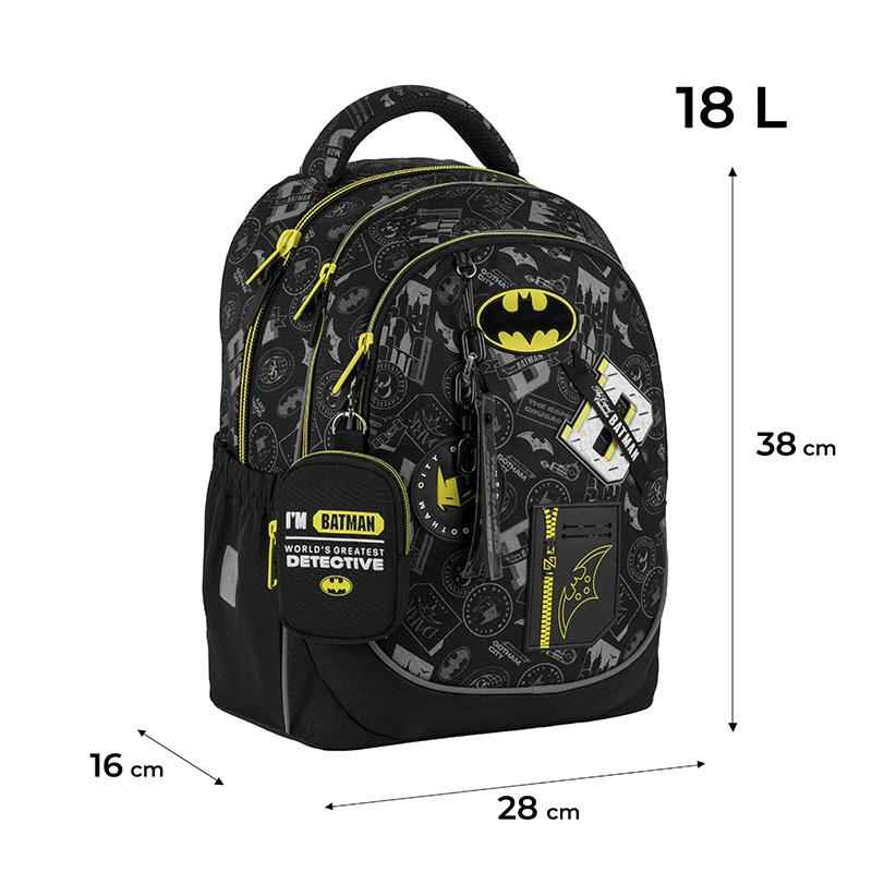 Рюкзак школьный Kite Education DC Batman DC25-700M