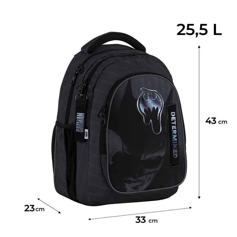 Рюкзак підлітковий Kite Education DC Batman DC25-8001L teens