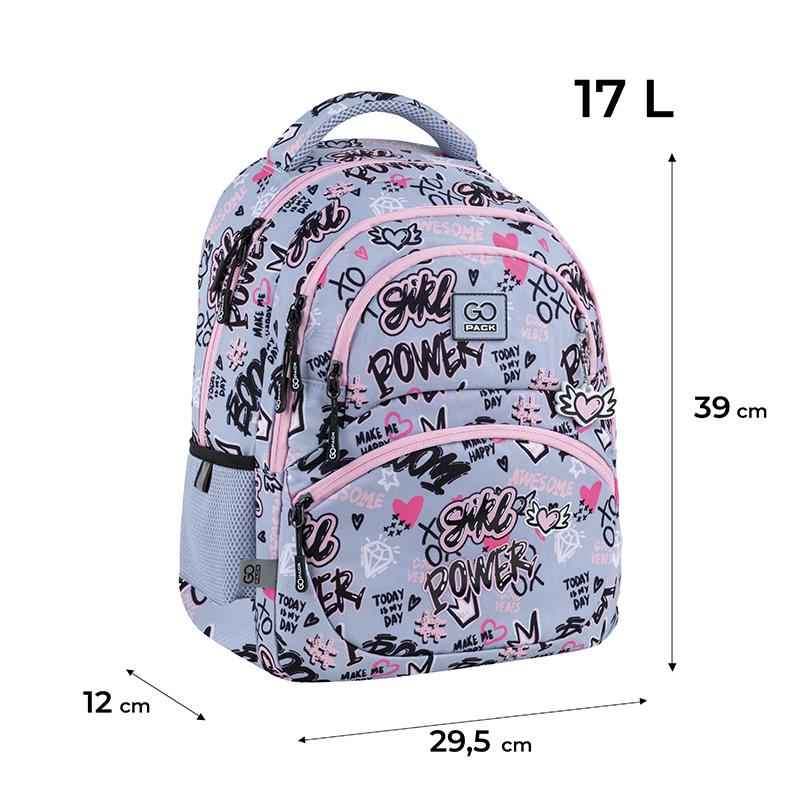 Рюкзак шкільний GoPack Education Awesome GO25-175M-3