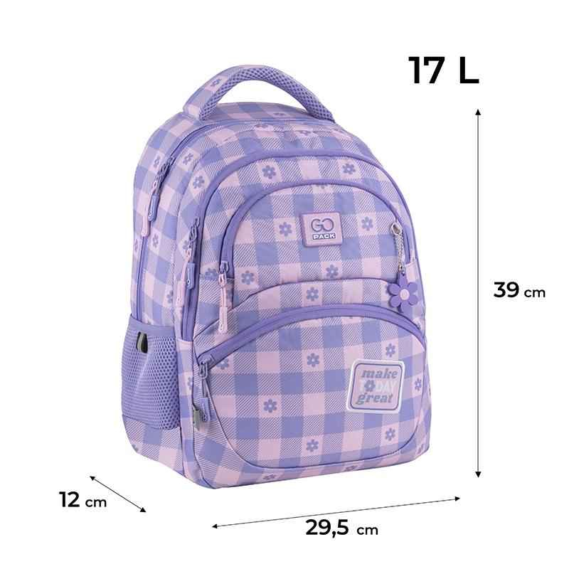 Рюкзак шкільний GoPack Education Make Today Great GO25-175M-4