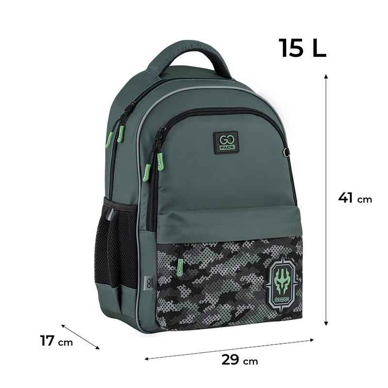 Рюкзак шкільний GoPack Education Legion GO25-182M-5