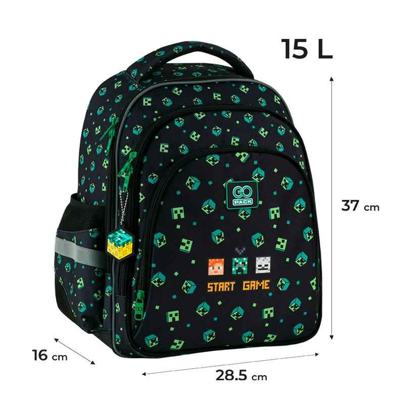 Рюкзак шкільний GoPack Education Start The Game GO25-2606S-4
