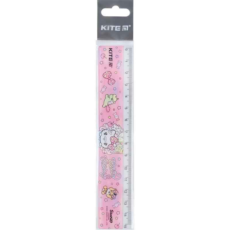 Лінійка пластикова Kite Hello Kitty HK24-090-2, 15 см
