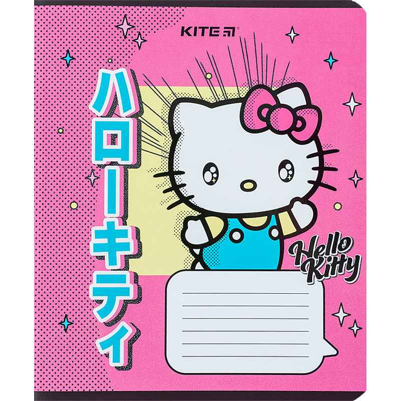 Зошит шкільний Kite Hello Kitty HK24-232-1, 12 аркушів, клітинка