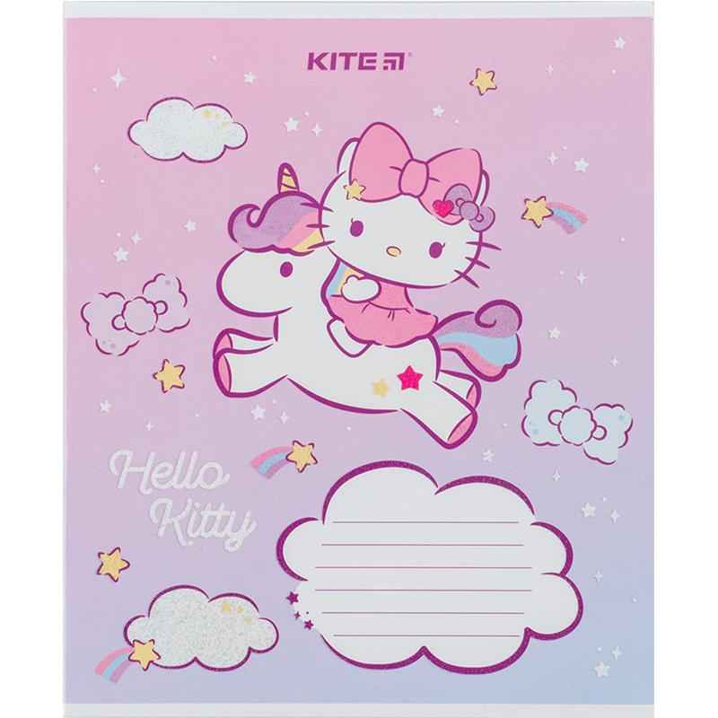 Зошит шкільний Kite Hello Kitty HK24-235-1, 12 аркушів, коса лінія
