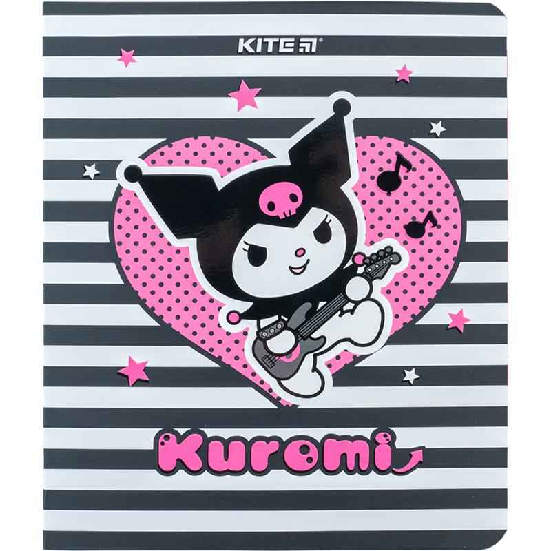 Зошит шкільний Kite Kuromi HK24-238, 24 аркуша, клітинка