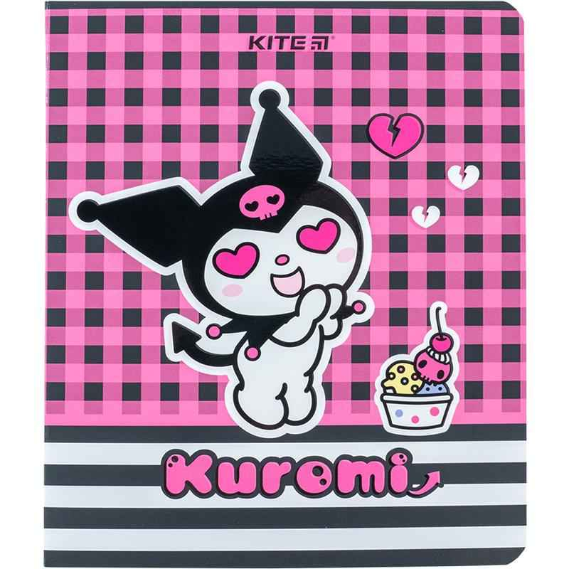 Зошит шкільний Kite Kuromi HK24-238, 24 аркуша, клітинка