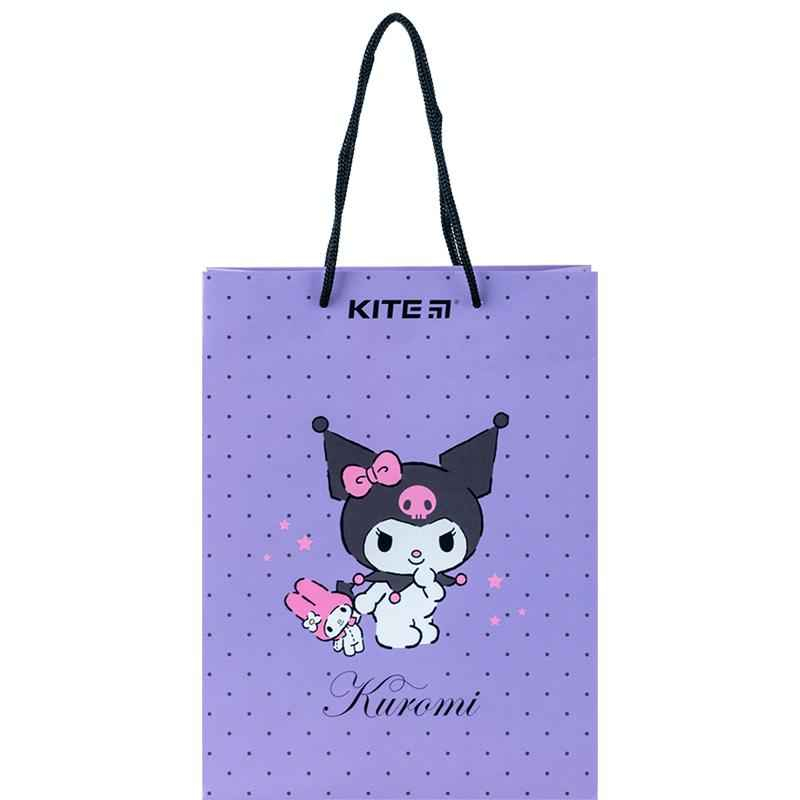 Пакет паперовий подарунковий Kite Kuromi HK24-265, 18х24см