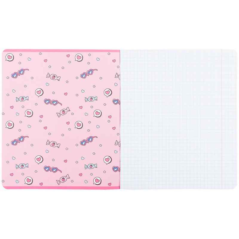 Тетрадь школьная Kite Hello Kitty HK25-232-1, 12 листов, клетка