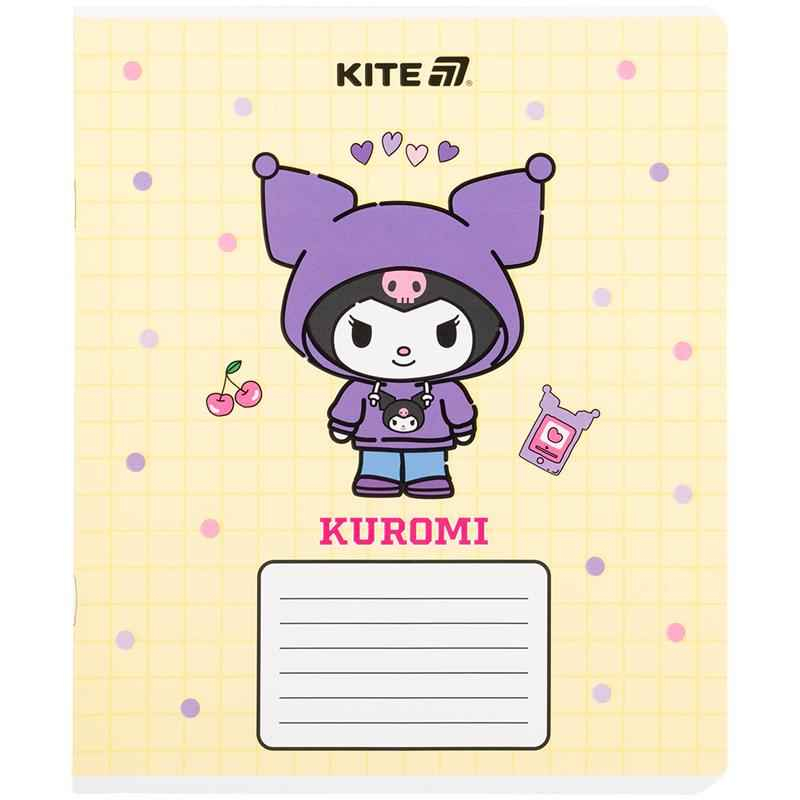 Зошит шкільний Kite Kuromi HK25-232-4, 12 аркушів, клітинка