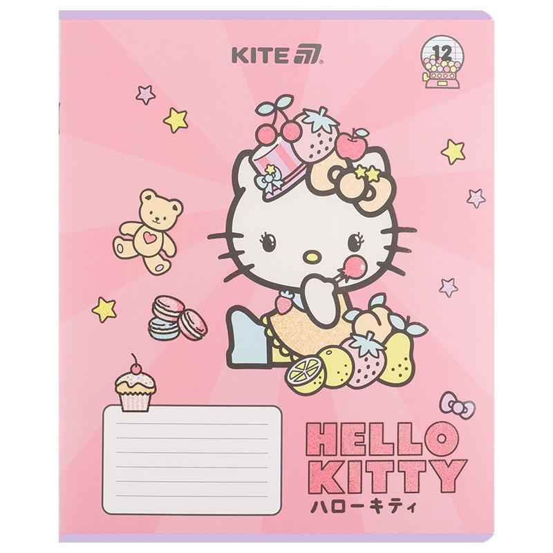 Зошит шкільний Kite Hello Kitty HK25-234-1, 12 аркушів, лінія