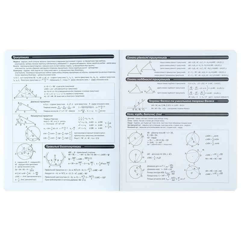 Зошит предметний Kite Kuromi HK25-240-1, 48 аркушів, клітинка, геометрія