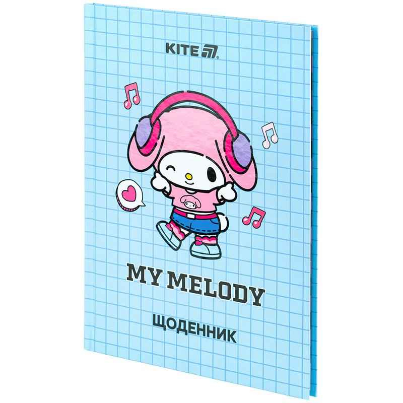 Щоденник шкільний Kite My Melody HK25-262-5, тверда обкладинка