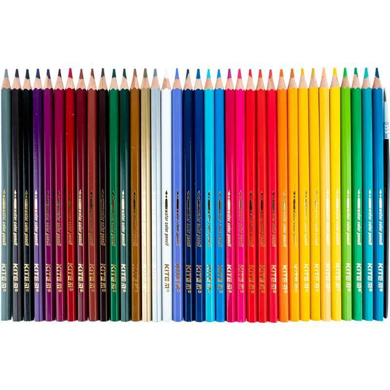 Олівці кольорові акварельні Kite Classic K-1052, 36 шт.