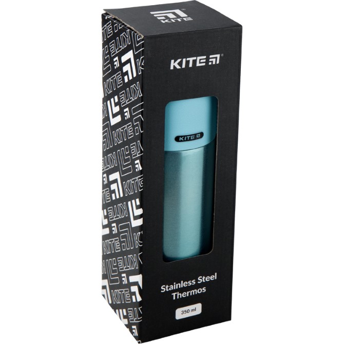 Термос Kite Pearl K19-302-03 бірюзовий, 350 мл