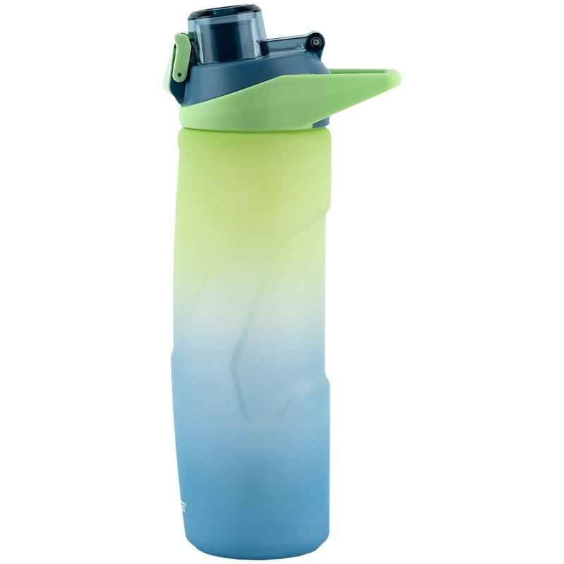 Пляшечка для води Kite K24-1200-3, 760 мл, синьо-салатова