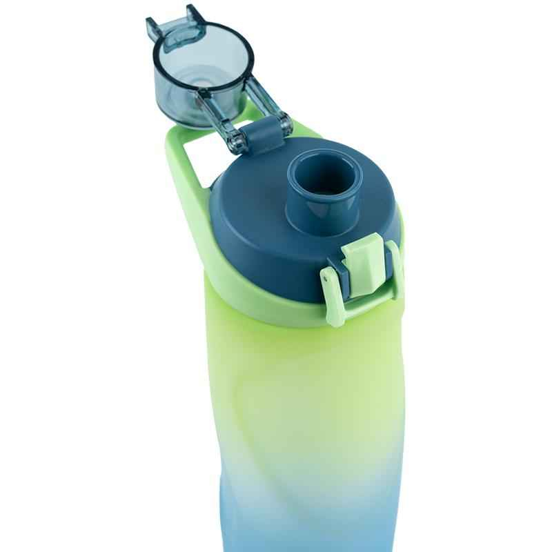 Пляшечка для води Kite K24-1200-3, 760 мл, синьо-салатова