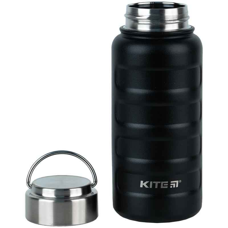 Термос Kite K24-1204-2, 500 мл, чорний