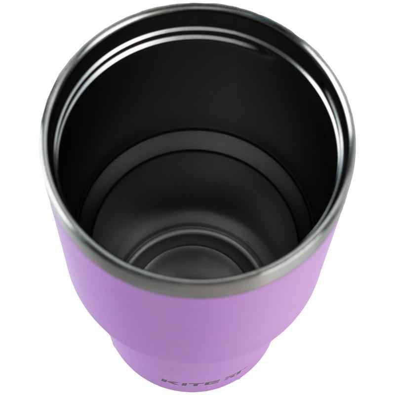 Термокружка Kite K24-1206-2, 600 мл, фіолетова