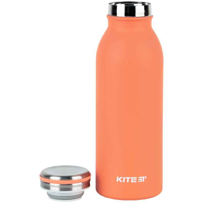 Термос Kite K24-1208-1, 450 мл, персиковий