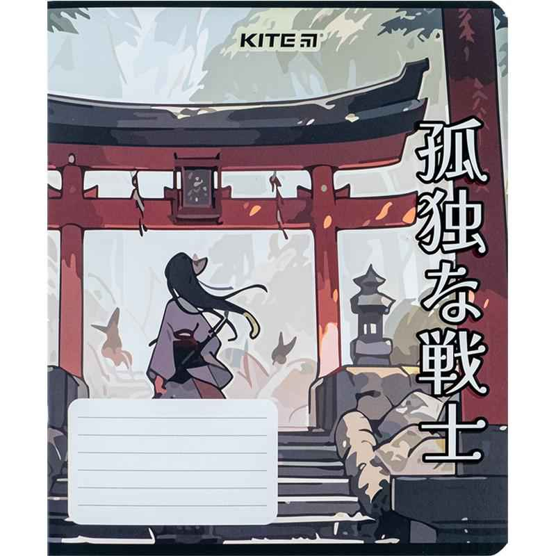 Тетрадь школьная Kite Anime K24-237, 18 листов, в линию