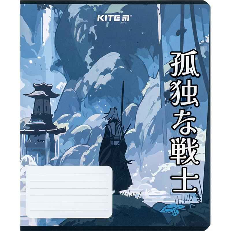 Тетрадь школьная Kite Anime K24-237, 18 листов, в линию