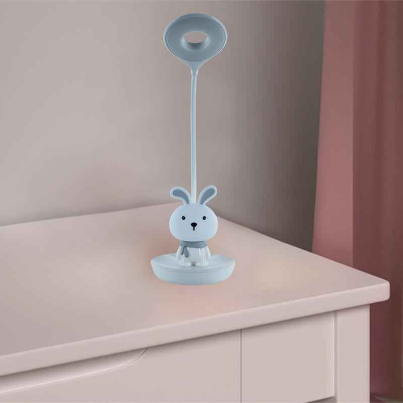 Настільна лампа LED з акумулятором Bunny Kite K24-492-1-1, білий