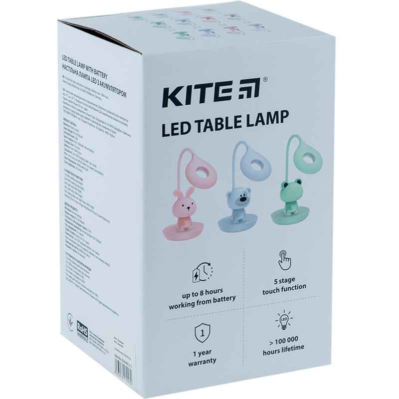 Настільна лампа LED з акумулятором Bear Kite K24-492-2-2, рожевий