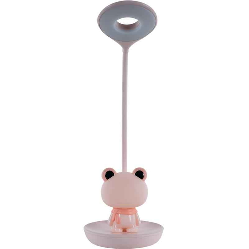 Настольная лампа LED с аккумулятором Froggy Kite K24-492-3-2, розовый