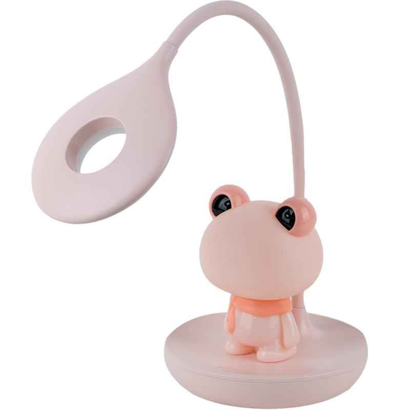 Настольная лампа LED с аккумулятором Froggy Kite K24-492-3-2, розовый