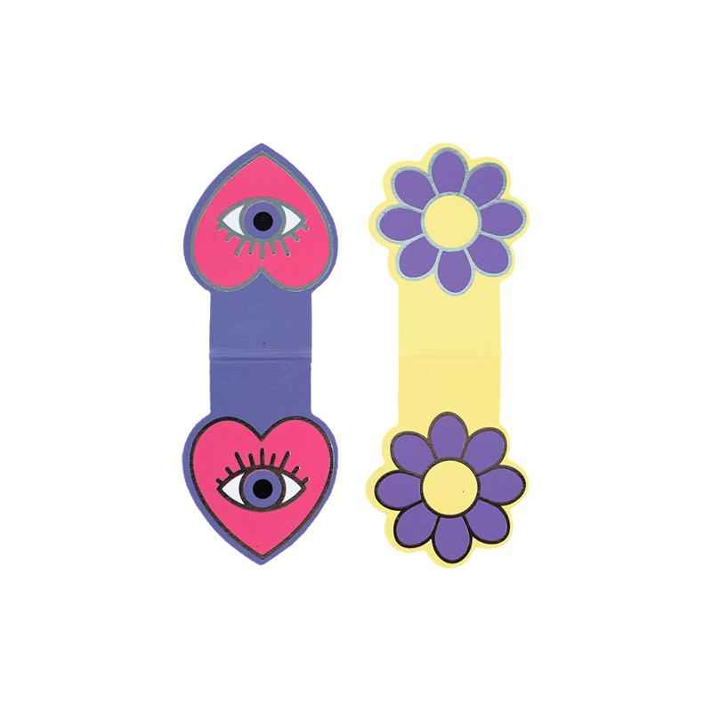 Набор магнитных закладок с фигурными скрепками Kite Letter K24-495-4