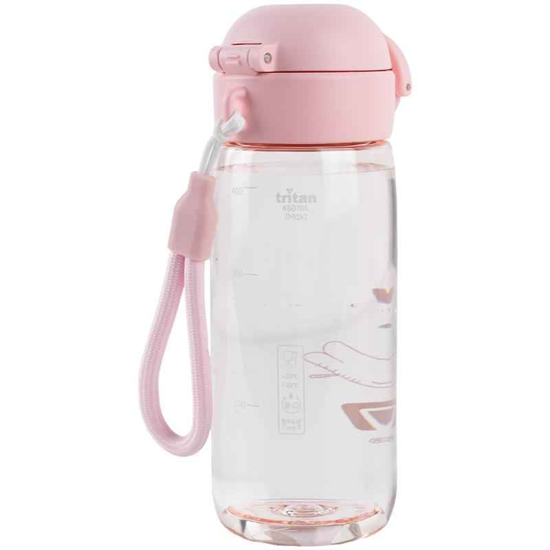 Пляшечка для води Kite K25-1236-3, 480 мл, рожева