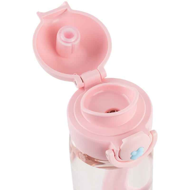 Пляшечка для води Kite K25-1236-3, 480 мл, рожева