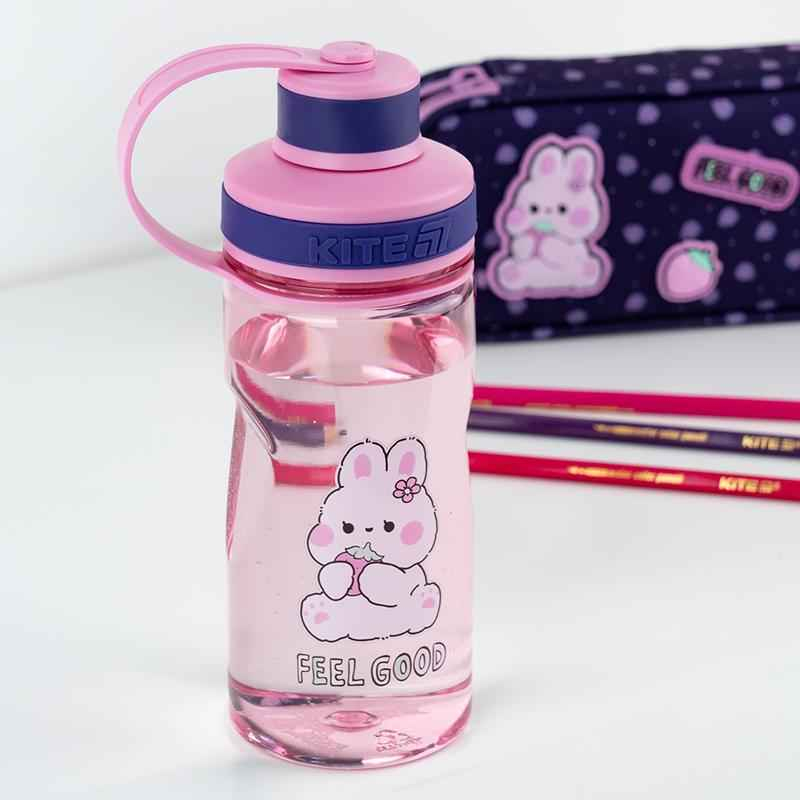 Пляшечка для води Kite Feel Good K25-397-2, 500 мл, лілова