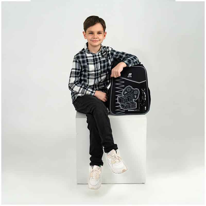 Рюкзак школьный каркасный Kite Education Player K25-531M-3